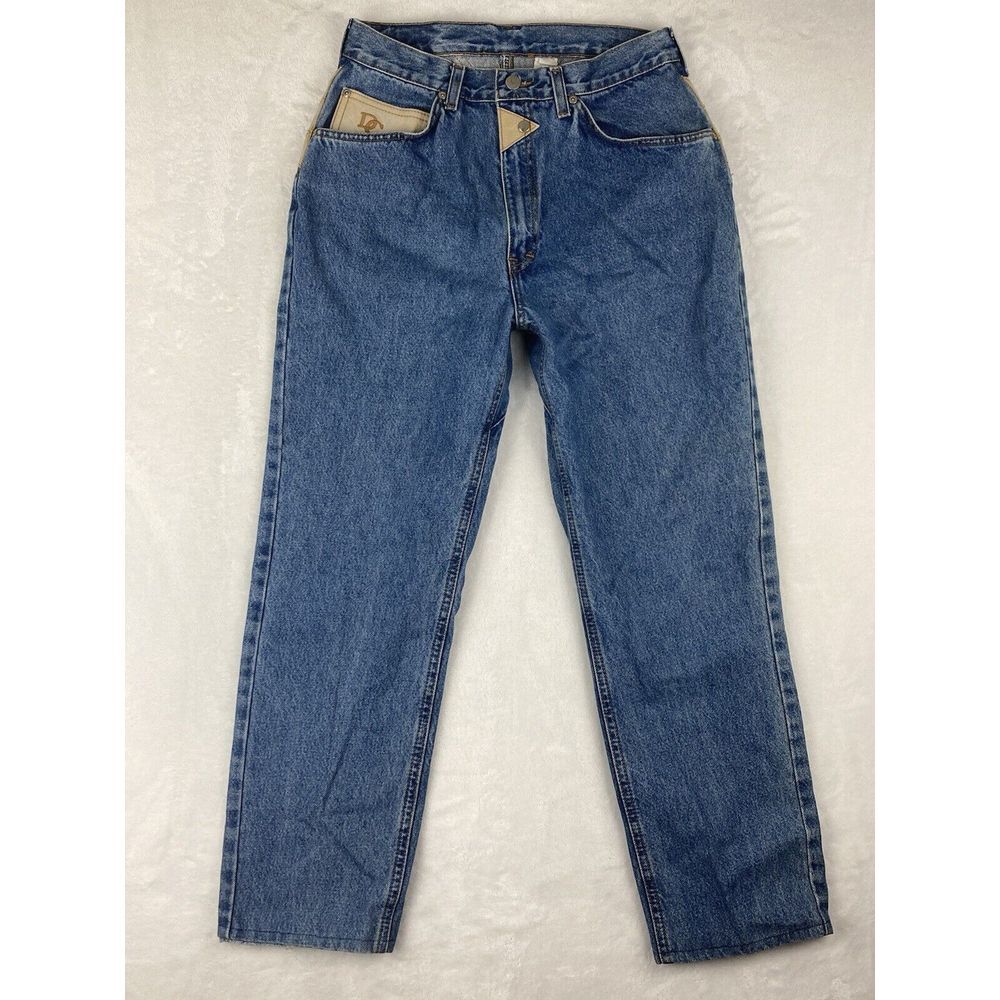 DC Jeans Womens  Straight Jeans Medium Wash High Rise Jeans‎ Size 11/12